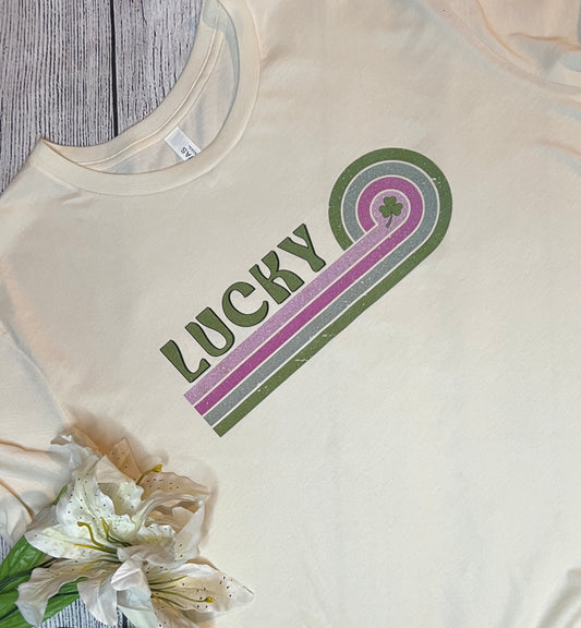 Lucky Natural Colored T-Shirt